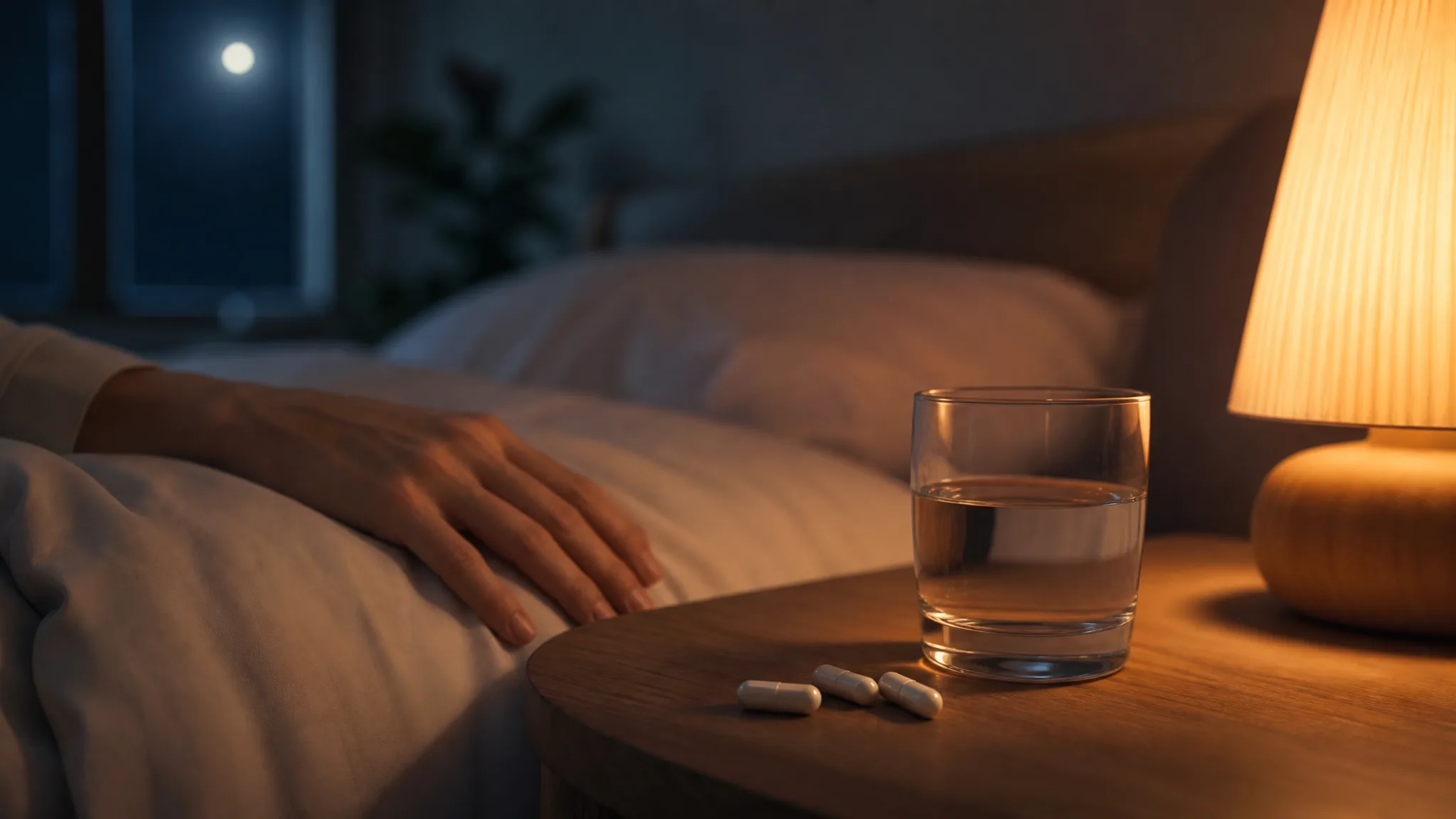 Lugn sovmiljö med magnesium och gott om sömn